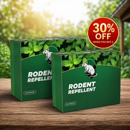 Natural Peppermint Rodent Repellent Tablets – 10 Pack